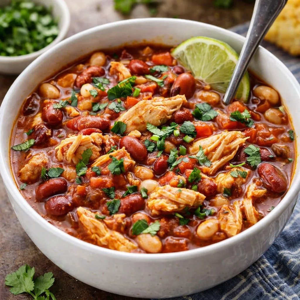 Simple Chicken Chili