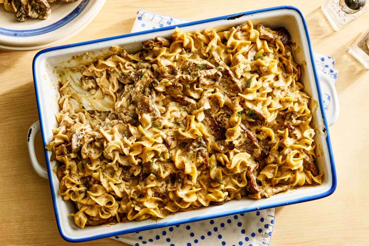 The Creamy Beef Stroganoff Casserole Everyone Will Love