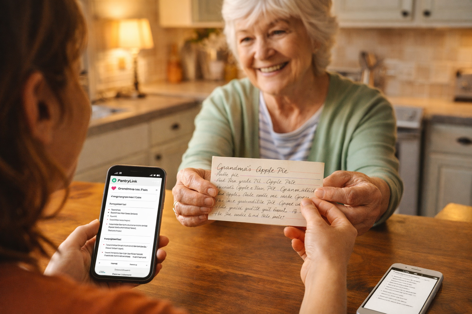 Turn Grandma’s handwritten recipe into a saved favorite—instantly 📝❤️