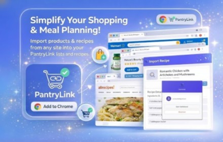 Now Live: The PantryLink Chrome Extension